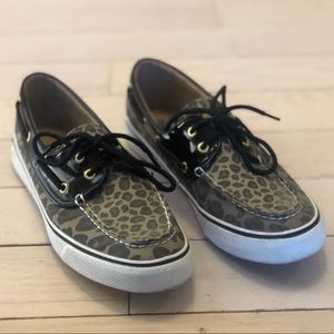 Leopard/Cheetah/Animal Print Sperry Boat Shoes 🐆